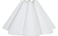 Enfärgade Runda Lampskärmar-PR Home Freja Lampskärm Ø21cm Franza Vit