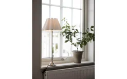 Enfärgade Runda Lampskärmar-PR Home Freja Lampskärm Ø32cm Franza Vit