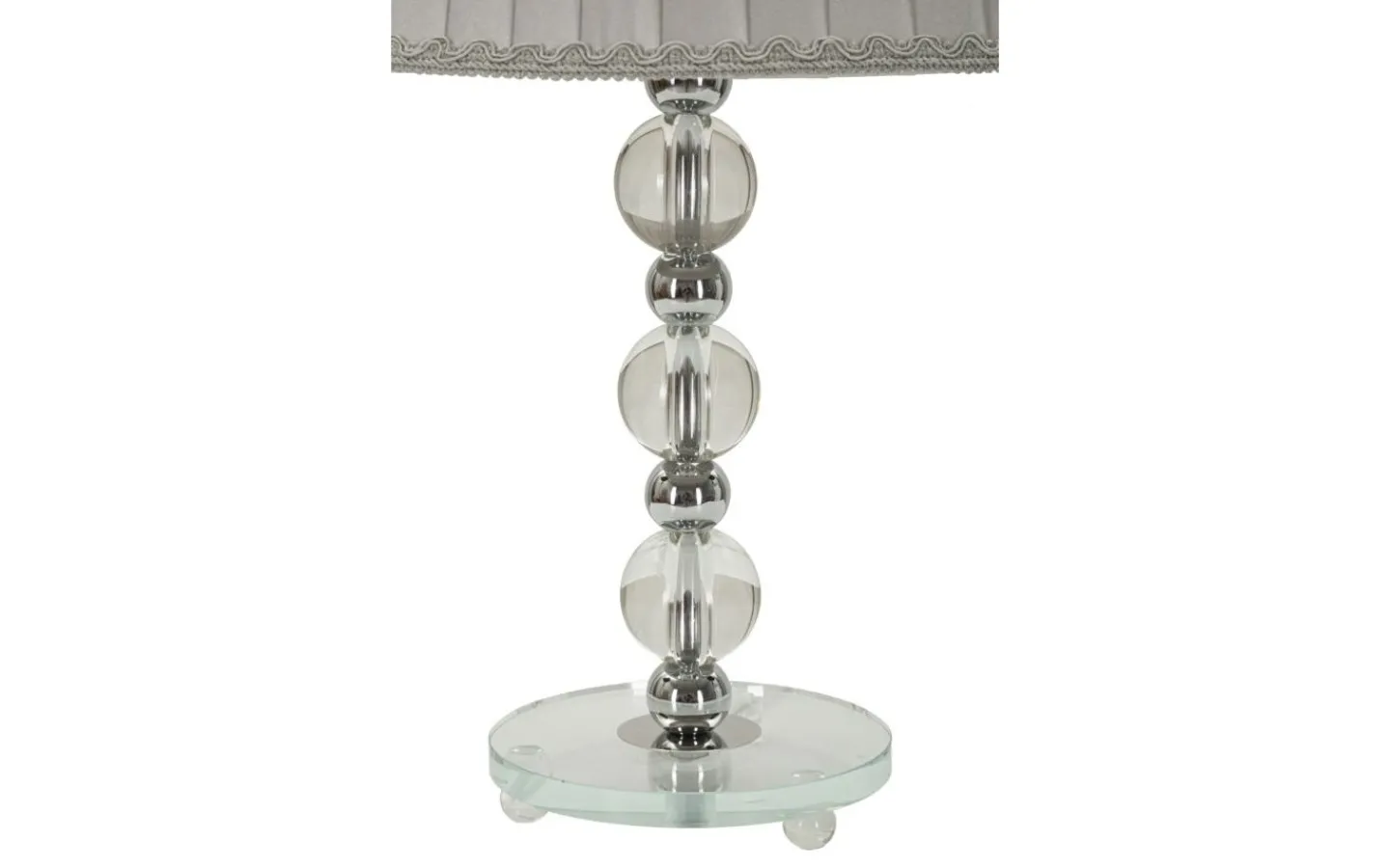 Bordslampor-Mauro Ferretti Fresco Bordslampa 48cm Silver