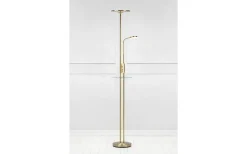 Vardagsrum|Uplight < Markslojd Friend Golvlampa 1,8m LED 3000K 18W+5W Dimbar Antikmässing