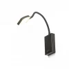 Sovrum|Läslampor-Rendl Frisco W Vägglampa Svart LED 4,2W 3000K