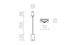 Sovrum|Läslampor-Rendl Frisco W Vägglampa Svart LED 4,2W 3000K
