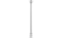 Reservglas Och Reservdelar-Karlskrona Lampfabrik Förlängningsrör - Förnicklad (20 cm)