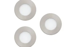 230V Led Spotlights < Eglo Fueva-C Connect Spotlight 3-Pack LED RGBW 3x3W Nickel
