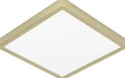 Plafonder < Eglo Fueva Plafond 28,5cm LED 3000K 20,5W Guld