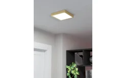 Plafonder-Eglo Fueva Plafond 21cm LED 3000K 17W Guld