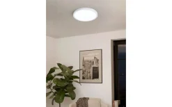 Plafonder-Eglo Fueva Plafond 30cm LED 2700-6500K 20W med Fjärrkontroll Vit