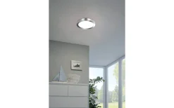 Badrumslampor Tak|Plafonder-Eglo Fueva Plafond 29cm LED 20,5W 4000K Krom IP44