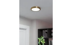 Plafonder < Eglo Fueva Plafond Rund 21cm LED 3000K 17W Guld