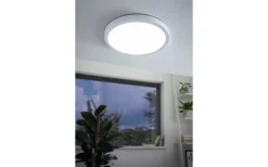 Plafonder-Eglo Fueva Plafond Rund 40cm LED 4000K 22W Vit