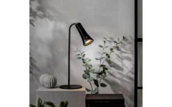 Uppladdningsbara Lampor Inomhus-Star Trading Functional Uppladdningsbar Bordslampa 3-i-1 Svart
