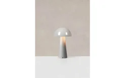 Uppladdningsbara Lampor Inomhus|Bordslampor < Markslojd Fungi Uppladdningsbar Bordslampa 26,5cm Greige