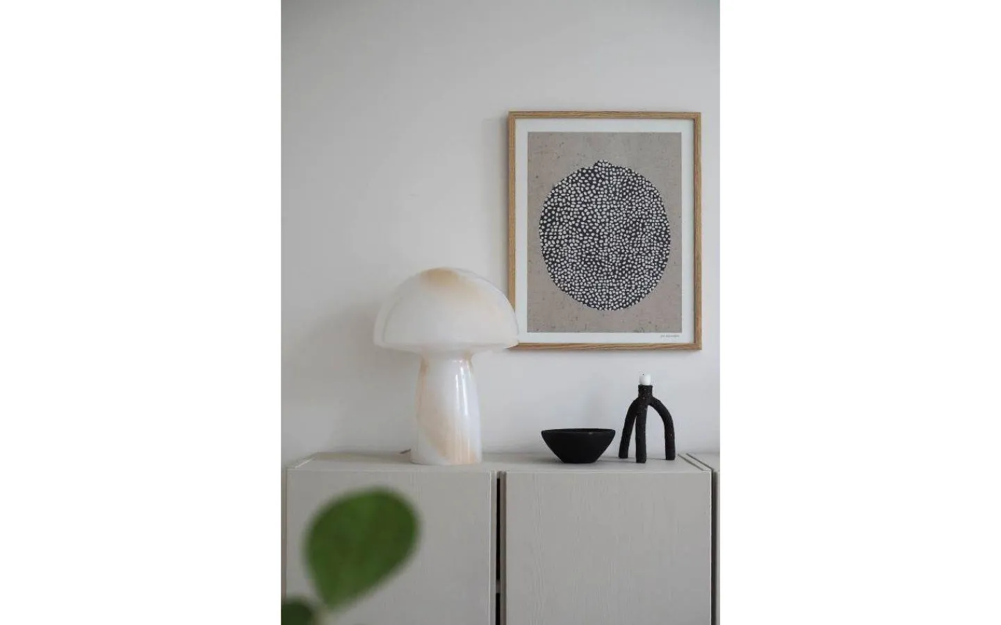 Bordslampor-Globen Lighting Fungo Bordslampa 42cm Beige