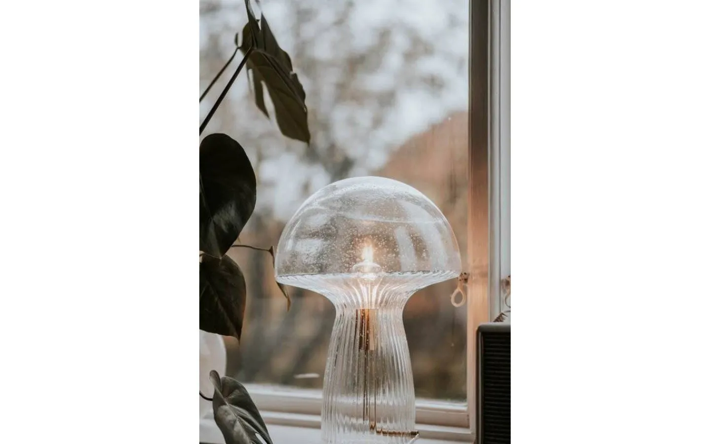 Bordslampor < Globen Lighting Fungo Bordslampa 30cm Klarglas