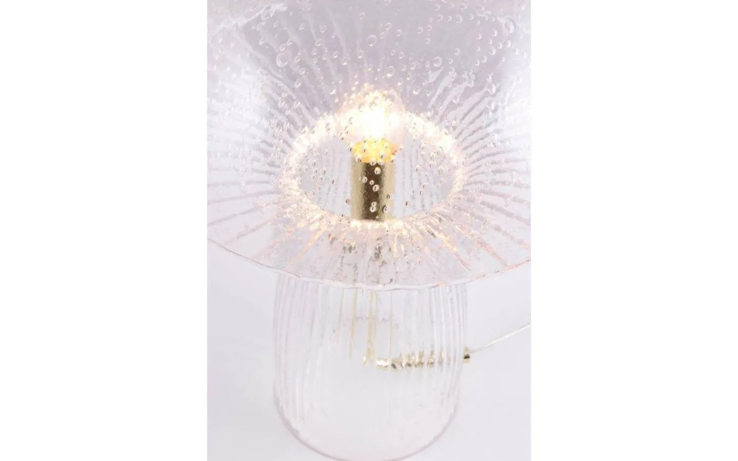 Bordslampor < Globen Lighting Fungo Bordslampa 30cm Klarglas