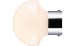 Badrumslampor Vägg|Badrumslampor Tak-Globen Lighting Fungo Vägglampa/Plafond 16cm Vit/Krom IP44