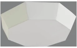 Plafonder-Hallbergs Funkis Plafond 50cm Vit
