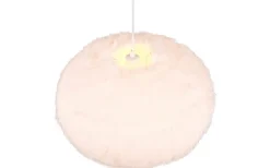 Stora Taklampor Ø50-69 Cm < Reality Furry Takpendel 50cm E27 sandvit