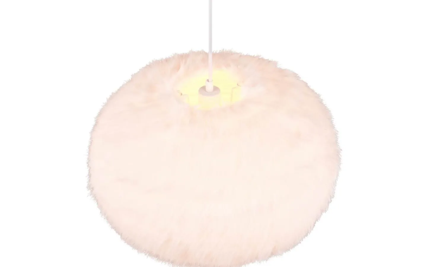 Stora Taklampor Ø50-69 Cm < Reality Furry Takpendel 50cm E27 sandvit