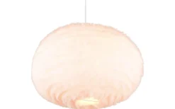 Stora Taklampor Ø50-69 Cm < Reality Furry Takpendel 50cm E27 sandvit