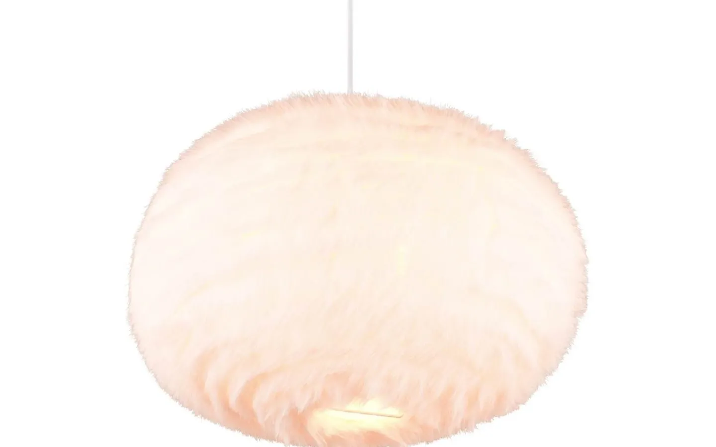 Stora Taklampor Ø50-69 Cm < Reality Furry Takpendel 50cm E27 sandvit