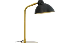 Skrivbordslampor-Dyberg Larsen Futura Skrivbordslampa 40cm Svart/Mässing
