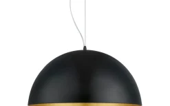 Stora Taklampor Ø50-69 Cm < Eglo Gaetano Taklampa 53cm Svart/Guld