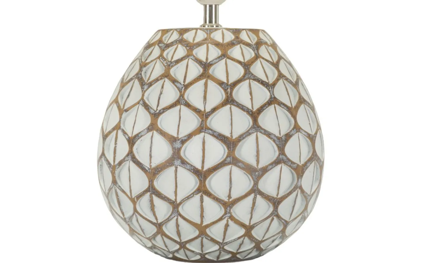 Bordslampor < Mauro Ferretti Gala Bordslampa 52cm Vit/Beige