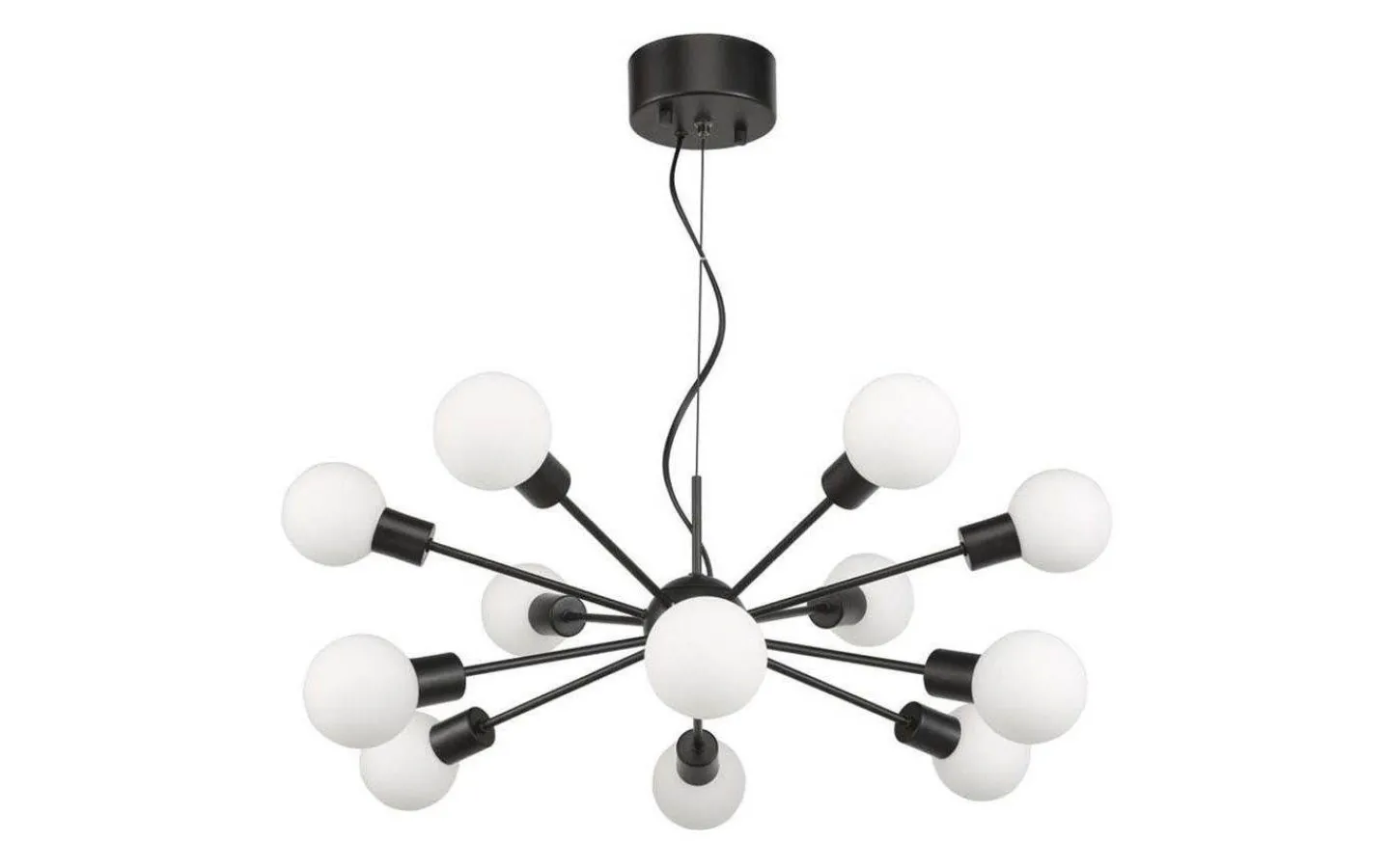 Stora Taklampor Ø50-69 Cm-Oriva Galax Taklampa 60cm Svart