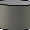 Cylinder Lampskärmar-Hallbergs Galaxy Cylinder Lampskärm Ø30cm Natur med Svart Band