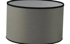 Cylinder Lampskärmar-Hallbergs Galaxy Cylinder Lampskärm Ø30cm Natur med Svart Band
