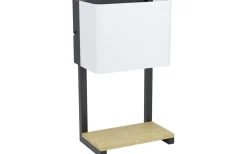 Läslampor < Eglo Galdakao Vägglampa 35cm LED 3000K 5,4W Trä/Svart