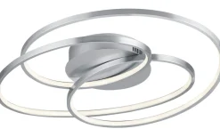 Plafonder < Trio Lighting Gale Plafond LED 60cm borstad stål