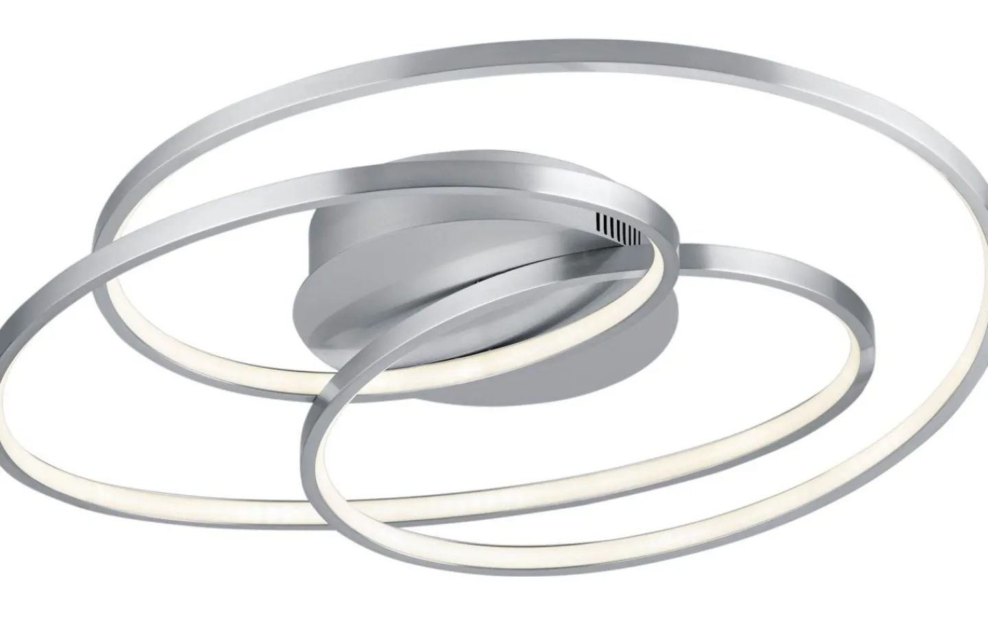 Plafonder < Trio Lighting Gale Plafond LED 60cm borstad stål