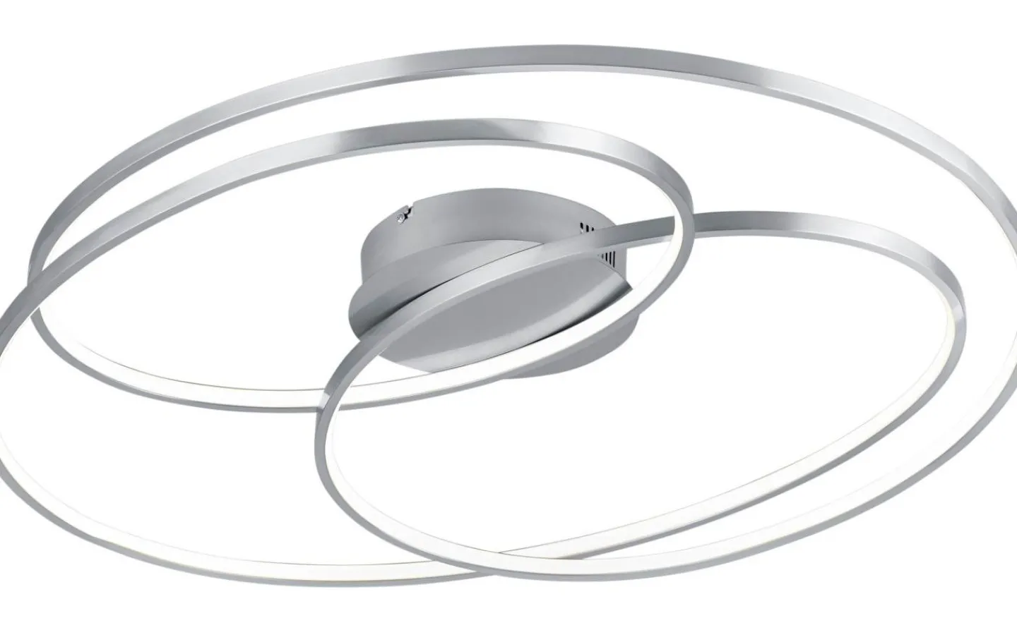 Plafonder < Trio Lighting Gale Plafond LED 80cm borstad stål