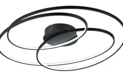 Plafonder-Trio Lighting Gale Plafond LED 80cm mattsvart