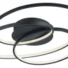 Plafonder-Trio Lighting Gale Plafond LED 60cm mattsvart