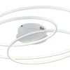 Plafonder < Trio Lighting Gale Plafond LED 80cm mattvit