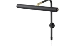 Vardagsrum|Tavelbelysning-Texa Design Gallery Dimbar LED 30cm Tavelbelysning Svart/Mässing