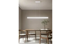 Avlånga Taklampor-Trio Lighting Galway Takpendel LED varmgrå
