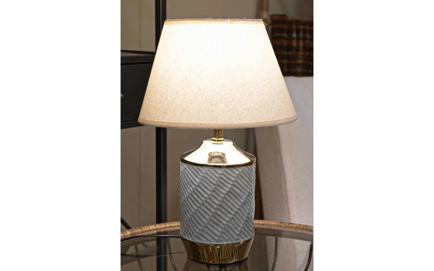Bordslampor < Mauro Ferretti Gamma Bordslampa 47cm Ljusblå