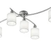 Plafonder < Trio Lighting Garda Plafond 5xE14 vit