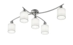 Plafonder < Trio Lighting Garda Plafond 5xE14 vit