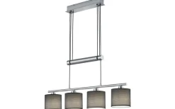 Avlånga Taklampor < Trio Lighting Garda Takpendel 4xE14 grå