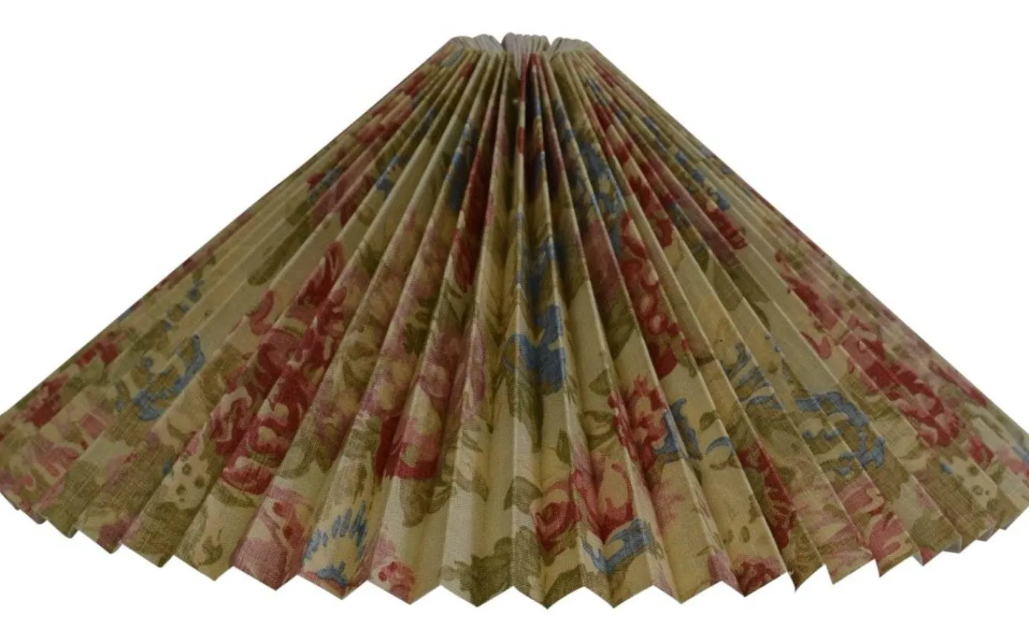 Plisserade Lampskärmar|Mönstrade Lampskärmar < Hallbergs Gardiners Bay Floral Lampskärm Ø50cm Multi
