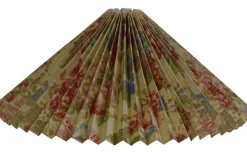 Plisserade Lampskärmar|Mönstrade Lampskärmar-Hallbergs Gardiners Bay Floral Lampskärm Ø40cm Multi