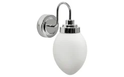 Badrumslampor Vägg < ArmaturHantverk Garpen Vägglampa Krom IP44
