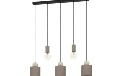 Avlånga Taklampor < Eglo Gazzola Taklampa 51cm Brun
