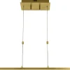 Avlånga Taklampor-Aneta Gemini Taklampa 91cm LED 23W 3000K Bladguld