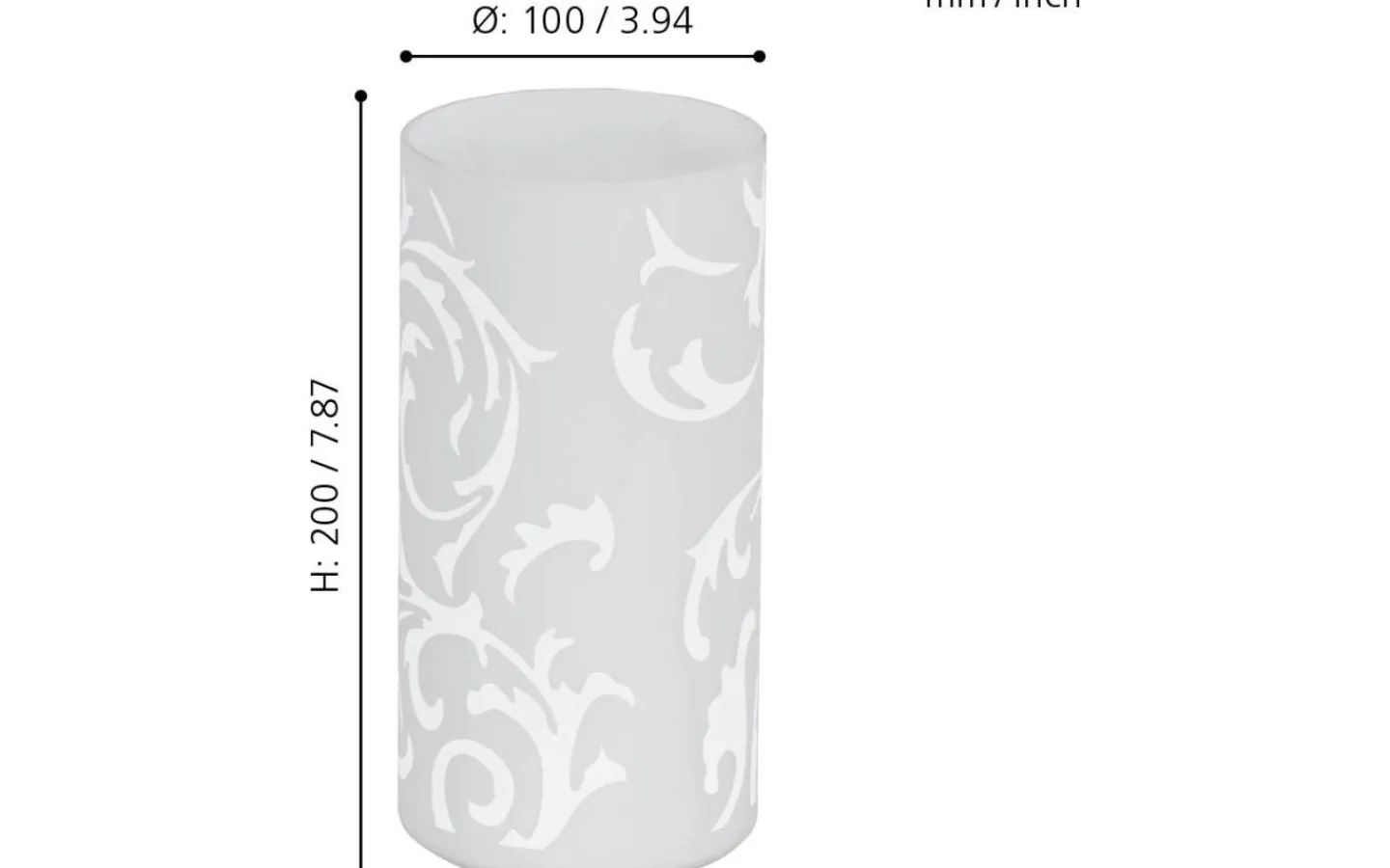 Bordslampor-Eglo Geo Bordslampa 20cm Vit
